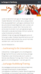 Mobile Screenshot of lachyoga-hamburg.net